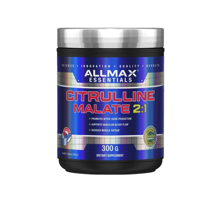 ALLMAX Nutrition Citrulline Malate, Unflavored, (300 G)